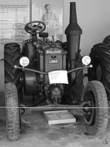 Ein Traktor Lanz Bulldog 25 im Agroneum Alt Schwerin. (April 2003)