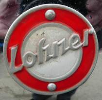 =Lohner Firmenlogo, gesehen bei der Veterama, 10-2017