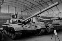 Ein Kampfpanzer T-72M im Technik Museum Pütnitz. (August 2006)