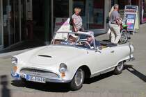 Ein DKW Auto Union 1000 sp Cabrio bei der 29. Viersener Oldtimer-Rallye am 27.05.2017