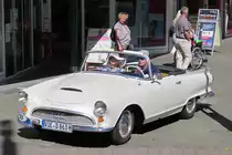 Ein DKW Auto Union 1000 sp Cabrio bei der 29. Viersener Oldtimer-Rallye am 27.05.2017