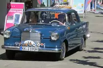 Ein Mercedes W110 bei der 29. Viersener Oldtimer-Rallye am 27.05.2017