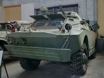 Der voll amphibische Spähpanzer SPW-40P2 (BRDM-2) im Technik Museum Pütnitz. (August 2006)