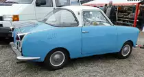 =Goggomobil Coupe steht auf dem Ausstellungsgelände der Veterama, 10-2017