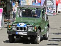 Ein Suzuki LJ 80 bei der 29. Viersener Oldtimer-Rallye am 27.05.2017