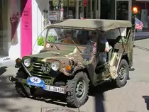 Ein Ford M151 MUTT (Military Utility Tactical Truck) bei der 29. Viersener Oldtimer-Rallye am 27.05.2017