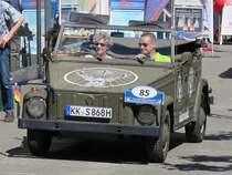 Ein VW 181 Kübelwagen bei der 29. Viersener Oldtimer-Rallye am 27.05.2017