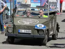 Ein VW 181 Kübelwagen bei der 29. Viersener Oldtimer-Rallye am 27.05.2017