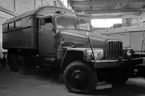 Ein IFA G 5 Kofferwagen im Technik Museum Pütnitz. (August 2006)