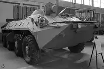 Ein Schützenpanzerwagen BTR-70 im Technik Museum Pütnitz. (August 2006)