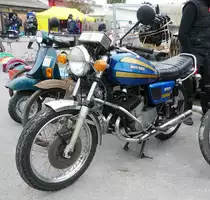 =Moto Guzzi 250 TS steht zum Verkauf bei der Veterama, 10-2017