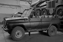 Ein Geländefahrzeug UAZ 469 im Technik Museum Pütnitz. (August 2006)