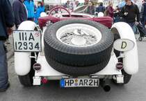 =MB SSK, Bj. 1928, steht auf dem Ausstellungsgelände der Veterama in 10-2017