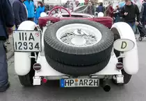 =MB SSK, Bj. 1928, steht auf dem Ausstellungsgelände der Veterama in 10-2017