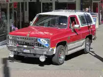 Ein Chevrolet Blazer bei der 29. Viersener Oldtimer-Rallye am 27.05.2017