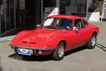 Ein Opel GT bei der 29. Viersener Oldtimer-Rallye am 27.05.2017