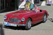 Ein Austin Healey 3000 bei der 29. Viersener Oldtimer-Rallye am 27.05.2017