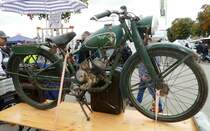 =Wanderer - Motorrad steht zum Verkauf bei der Veterama, 10-2017