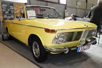 =BMW 1600 Cabrio, Bj. 1970, präsentiert bei der Veterama, 10-2017