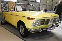 =BMW 1600 Cabrio, Bj. 1970, präsentiert bei der Veterama, 10-2017