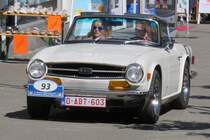 Ein Triumph TR6 bei der 29. Viersener Oldtimer-Rallye am 27.05.2017