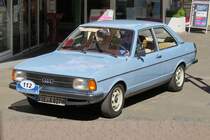 Ein Audi 80 bei der 29. Viersener Oldtimer-Rallye am 27.05.2017