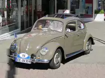 Ein VW Käfer bei der 29. Viersener Oldtimer-Rallye am 27.05.2017 