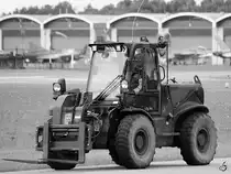 Ein JCB Teleskoplader der Niederländischen Luftwaffe. (Gilze-Rijen, Juni 2005)