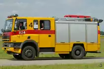 Ein DAF 75 Flugfeldlöschfahrzeug der Niederländischen Luftwaffe. (Gilze-Rijen, Juni 2005)