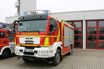 Feuerwehr Langen (Hessen) MAN TGM TLF4000 (Florian Langen 1/24) am 17.02.18 bei einen Fototermin fotografiert