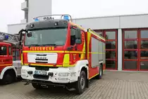 Feuerwehr Langen (Hessen) MAN TGM TLF4000 (Florian Langen 1/24) am 17.02.18 bei einen Fototermin fotografiert