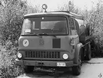 Ein Bedford TK Flugfeldtankwagen der Belgischen Luftwaffe. (Historical Centre Beauvechain, Juni 2004)