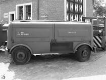 Ein mobiles Aggregat der Belgischen Luftwaffe. (Historical Centre Beauvechain, Juni 2004)