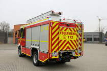 Feuerwehr Langen (Hessen) MAN TGM StLF 20/25 (Florian Langen 1/40) am 17.02.18 bei einen Fototermin fotografiert