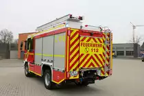 Feuerwehr Langen (Hessen) MAN TGM StLF 20/25 (Florian Langen 1/40) am 17.02.18 bei einen Fototermin fotografiert