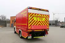 Feuerwehr Langen (Hessen) MAN TGM LKW (Florian Langen 1/68) am 17.02.18 bei einen Fototermin fotografiert
