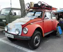 =VW Käfer eines Ausstellers bei der Veterama, 10-2017