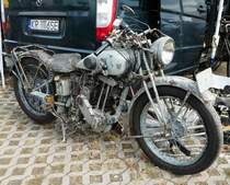 =AJS, 350 ccm, Bj. 1931, steht zum Verkauf bei der Veterama, 10-2017