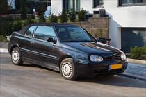 Golf III stand am 28.02.2018 am Straßenrand. (Hans)