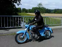 PUCH-SV175 Baujahr 1953, in rasanter Fahrt während der Wadholz-Classic2017; 170723