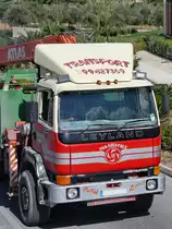 Ein British Leyland Constructor - leider etwas abgehackt, da ich ihn zu spät vom Oberdeck eines Sightseeing-Bus gesehen hatte. (Malta, Oktober 2017)