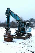 =Liebherr 900 hat Winterpause in Lehnerz, 02-2018