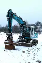 =Liebherr 900 hat Winterpause in Lehnerz, 02-2018