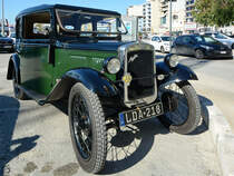 Ein Austin 10/4 am Hafen von Sliema. (Oktober 2017)