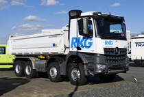 MB Actros 4148 4-achs-Kipper in Euskirchen - 13.02.2018