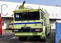 Oshkosh Feuerlöschfahrzeug, ehemals US-Navy, in Bad Honnef - 08.02.2018