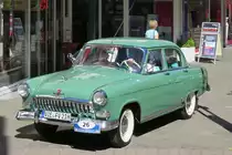 Ein GAZ Wolga bei der 29. Viersener Oldtimer-Rallye am 27.05.2017