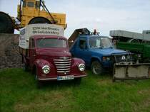 Framo V901/2 und Mitsubishi Pajero beim Schleppertreffen in Berbersdorf 2008