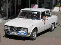 Ein Alfa Romeo 1750 bei der 29. Viersener Oldtimer-Rallye am 27.05.2017