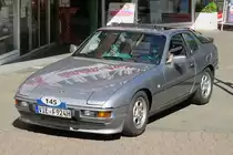 Ein Porsche 924 bei der 29. Viersener Oldtimer-Rallye am 27.05.2017